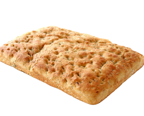Focaccia oregano fra Italiensk Bakeri